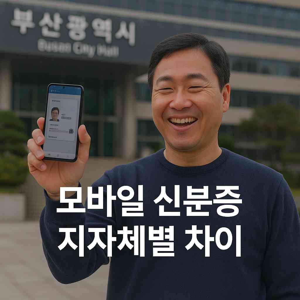 모바일 신분증 지자체별 차이, 왜 이렇게 헷갈리죠