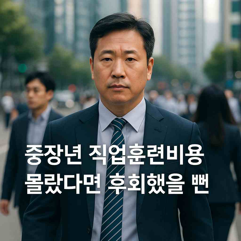 중장년 직업훈련비용 몰랐다면 후회했을 뻔